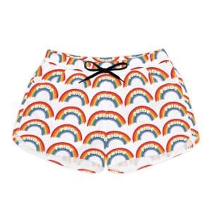 Women's Casual Shorts (AOP) Pride Rainbow