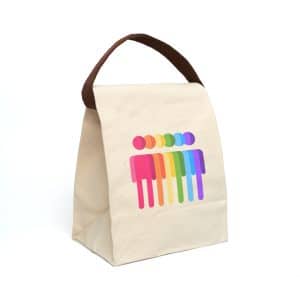 Canvas Lunch Bag With Strap Equality