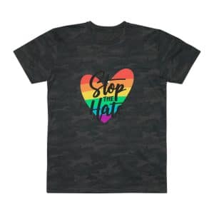 Men's Fine Jersey Tee Stop The Hate