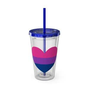 Sunsplash Tumbler with Straw, 16oz