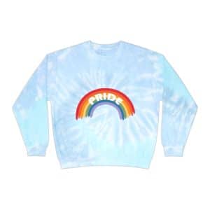 Unisex Tie-Dye Sweatshirt Pride Rainbow