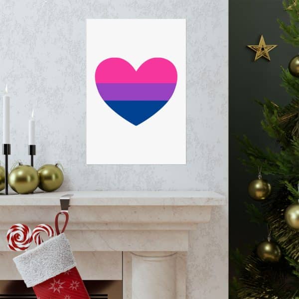 Bisexual Heart Matte Vertical Posters - Image 175