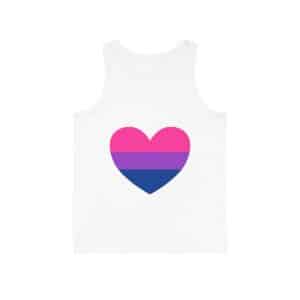 Bisexual Heart Unisex Softstyle™ Tank Top