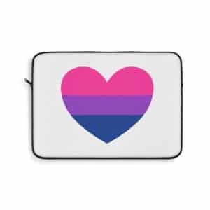 Bisexual Heart Laptop Sleeve