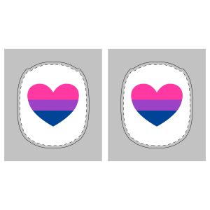 Bisexual Heart AirPod Max Cases (AOP)