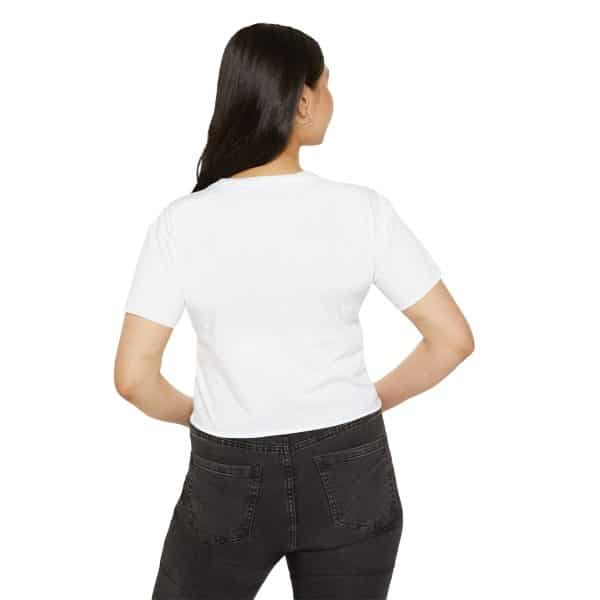 Bisexual Heart Women's Festival Crop Top - Image 4