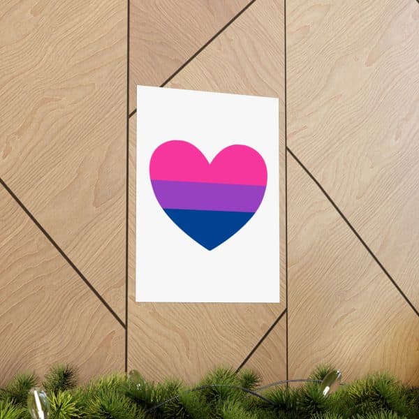 Bisexual Heart Matte Vertical Posters - Image 69