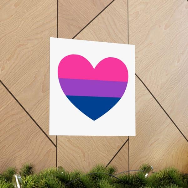 Bisexual Heart Matte Vertical Posters - Image 109