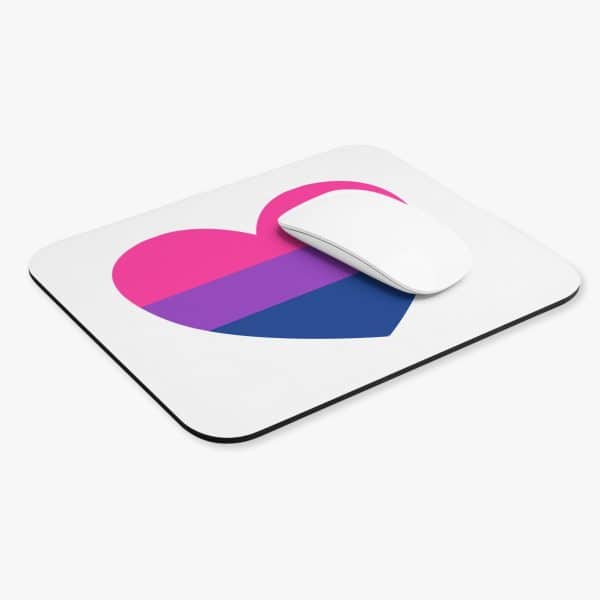 Bisexual Heart Mouse Pad (Rectangle) - Image 3