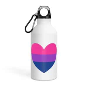 Bisexual Heart Oregon Sport Bottle