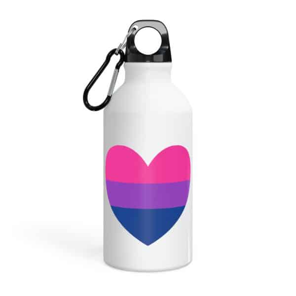 Bisexual Heart Oregon Sport Bottle