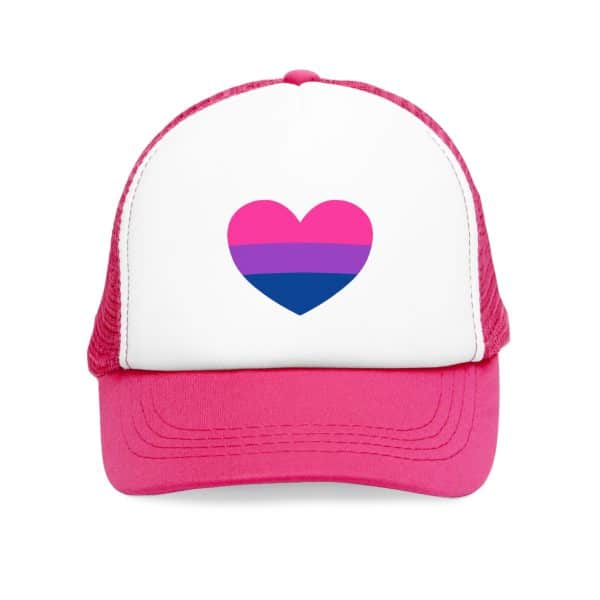 Bisexual Heart Mesh Cap - Image 16
