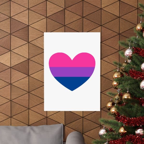 Bisexual Heart Matte Vertical Posters - Image 220