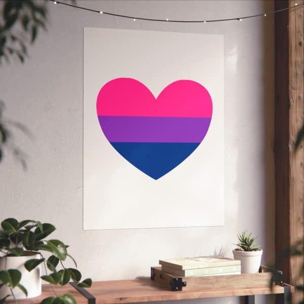 Bisexual Heart Fine Art Posters - Image 24