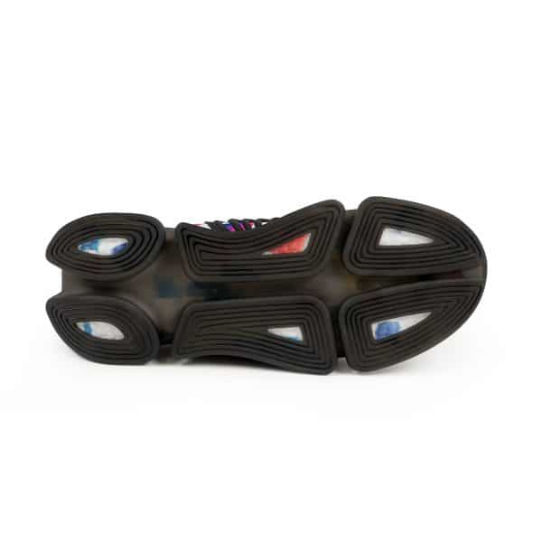 Bisexual Heart Men's Mesh Sneakers - Image 8