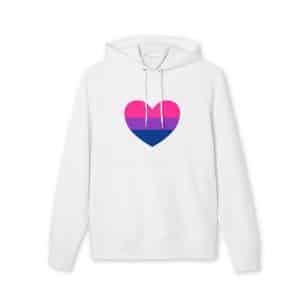 Bisexual Heart Unisex Cruiser 2.0 Hoodie