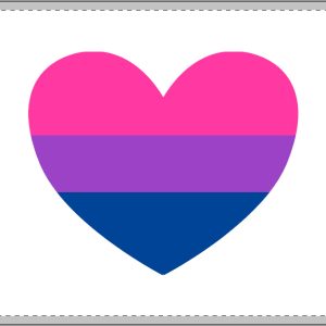 Bisexual Heart Yard Signs