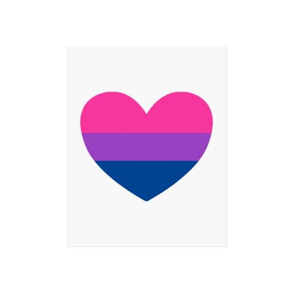Bisexual Heart Fine Art Posters - Image 13