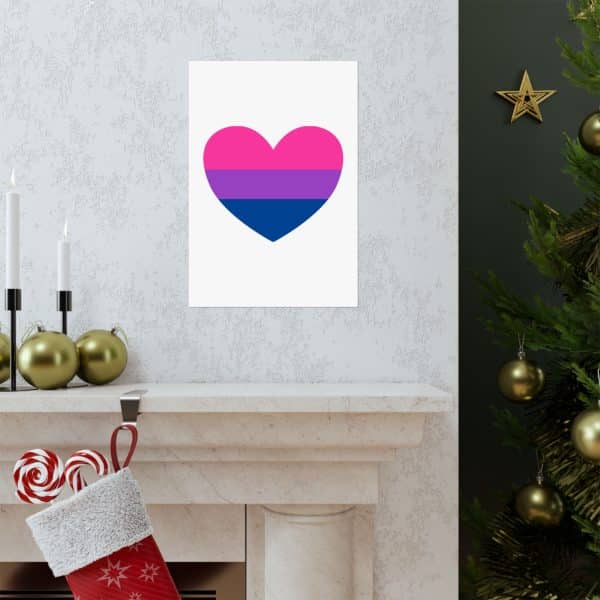 Bisexual Heart Matte Vertical Posters - Image 143