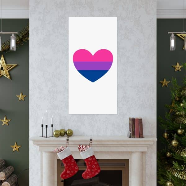 Bisexual Heart Matte Vertical Posters - Image 279