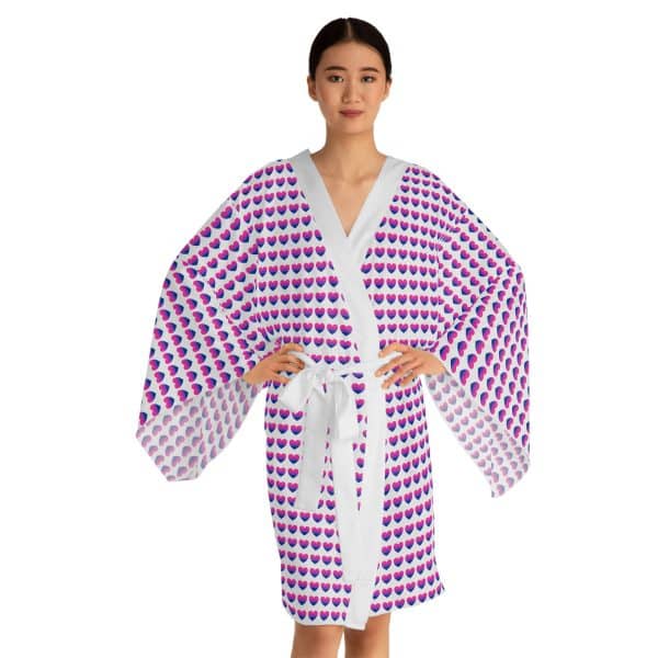Bisexual Heart Long Sleeve Kimono Robe (AOP) - Image 7