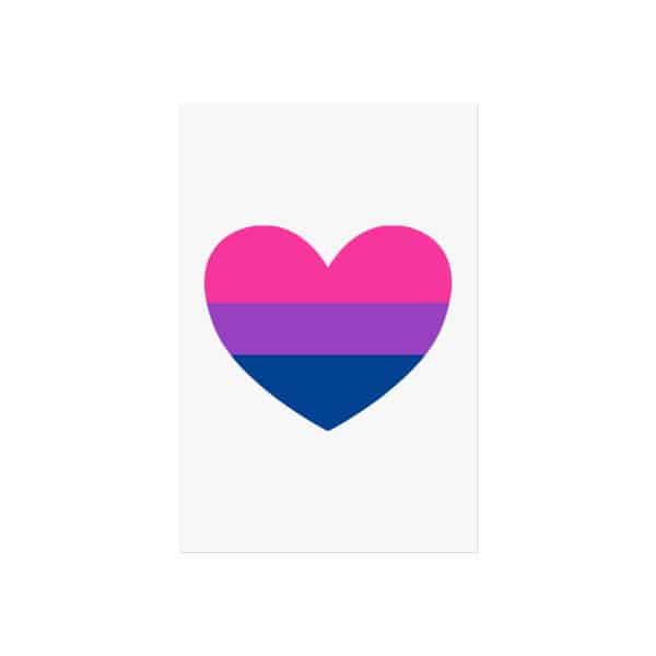 Bisexual Heart Fine Art Posters - Image 4