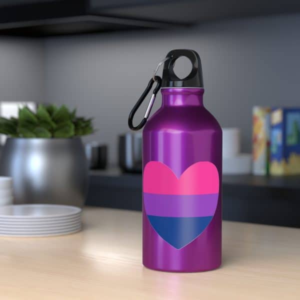 Bisexual Heart Oregon Sport Bottle - Image 76