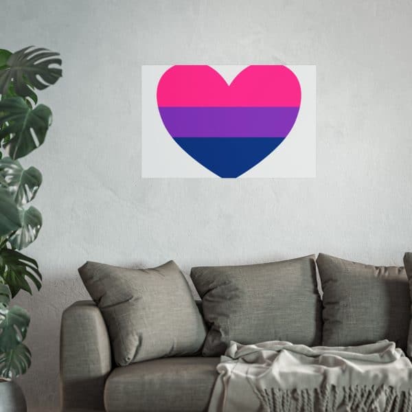 Bisexual Heart Fine Art Posters - Image 101