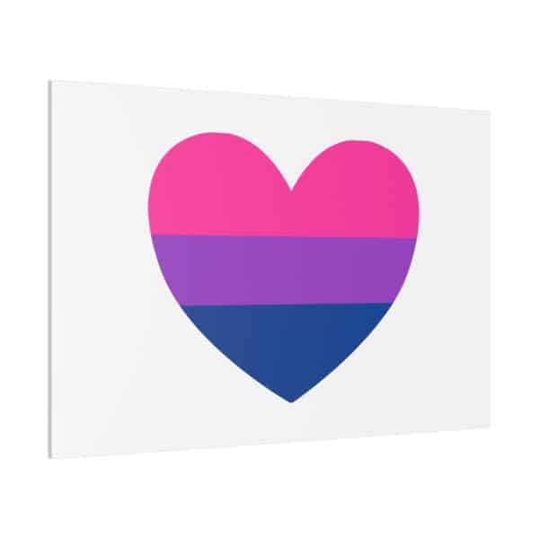 Bisexual Heart Matte Canvas, Stretched, 0.75" - Image 38