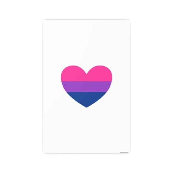 Bisexual Heart Photo Art Paper Posters - Image 127
