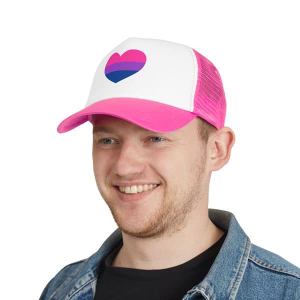 Bisexual Heart Mesh Cap - Image 19