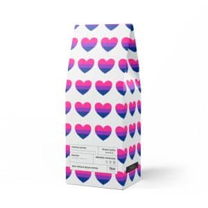 Bisexual Heart Flathead Valley Coffee Blend (Medium-Dark Roast)