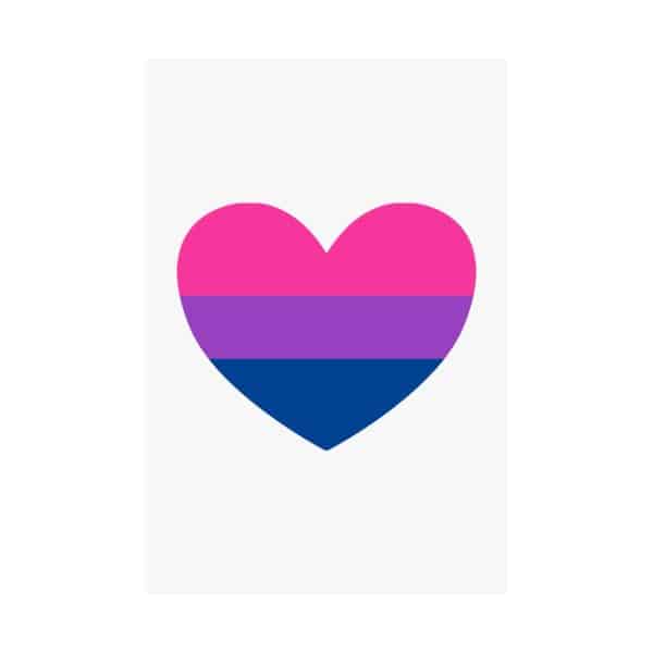 Bisexual Heart Matte Vertical Posters - Image 282