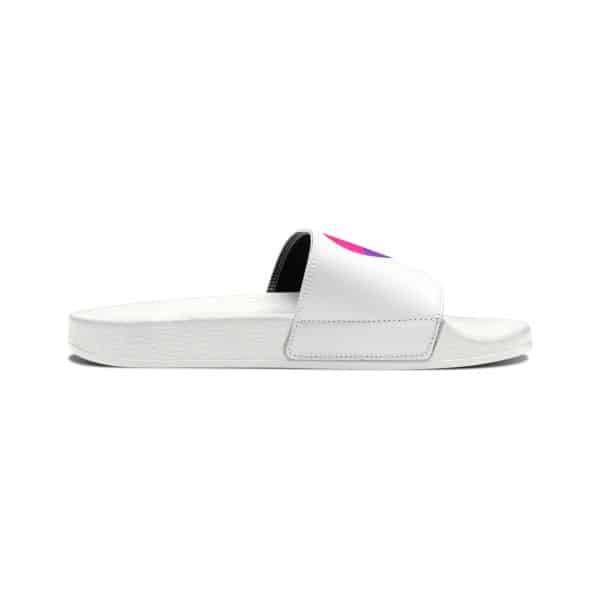 Bisexual Heart Men's Removable-Strap Sandals - Image 10