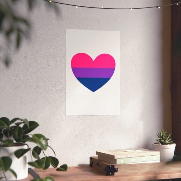 Bisexual Heart Fine Art Posters - Image 12