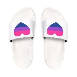 Bisexual Heart Women's Removable-Strap Sandals