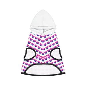 Bisexual Heart Pet Hoodie
