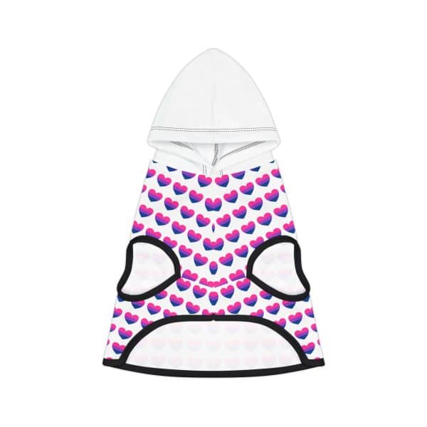 Bisexual Heart Pet Hoodie