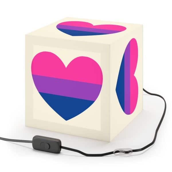Bisexual Heart Light Cube Lamp - Image 14