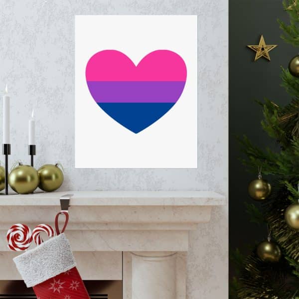 Bisexual Heart Matte Vertical Posters - Image 31