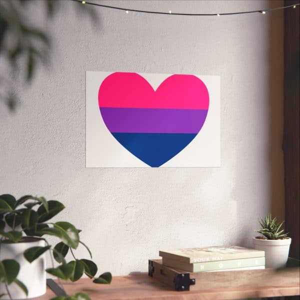 Bisexual Heart Fine Art Posters - Image 45