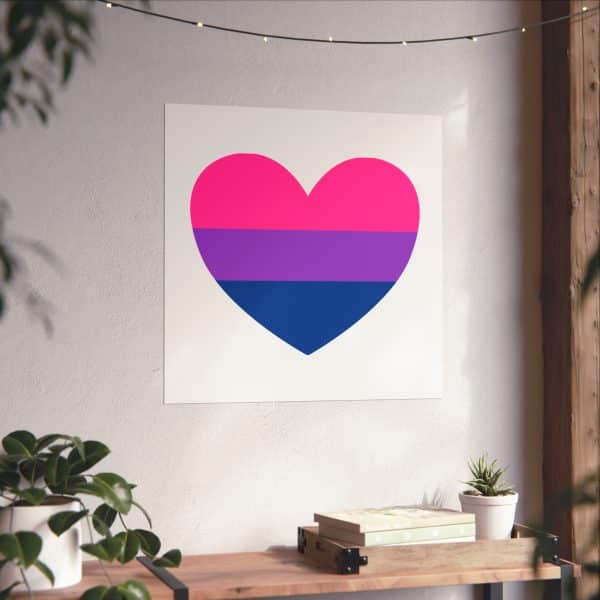 Bisexual Heart Fine Art Posters - Image 21