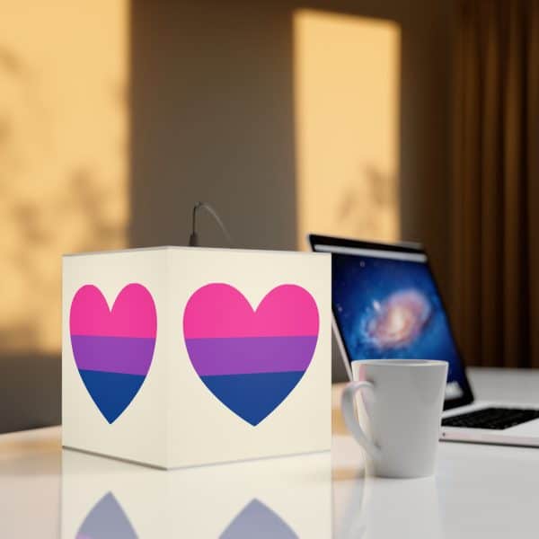 Bisexual Heart Light Cube Lamp - Image 15