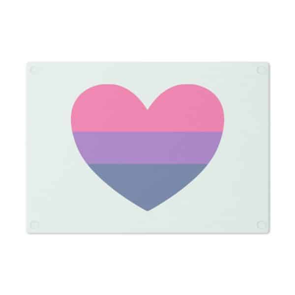Bisexual Heart Cutting Board - Image 2