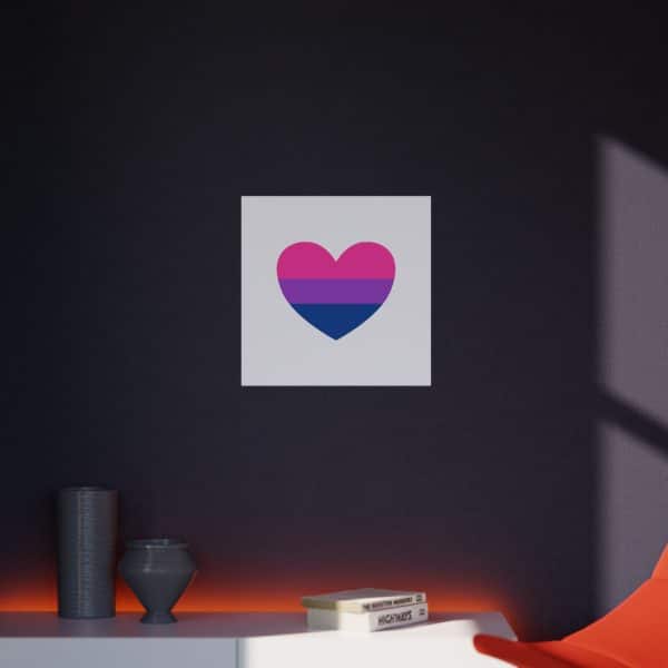 Bisexual Heart Foam Board - Image 72