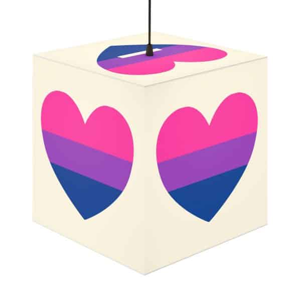 Bisexual Heart Light Cube Lamp - Image 17
