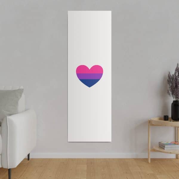 Bisexual Heart Matte Canvas, Stretched, 0.75" - Image 170