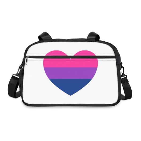 Bisexual Heart Fitness Handbag - Image 3