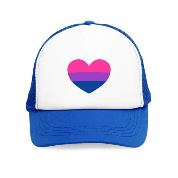 Bisexual Heart Mesh Cap - Image 11