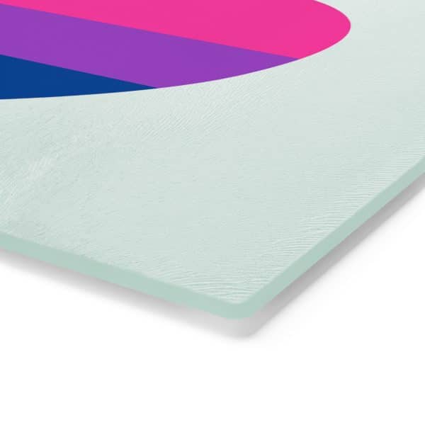 Bisexual Heart Cutting Board - Image 3